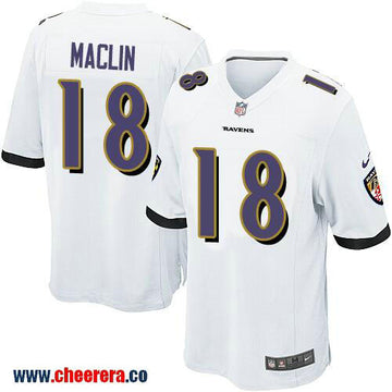 Nike Jeremy Maclin Baltimore Ravens white Limited jersey