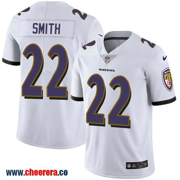 Nike Jimmy Smith Baltimore Ravens white Vapor jersey