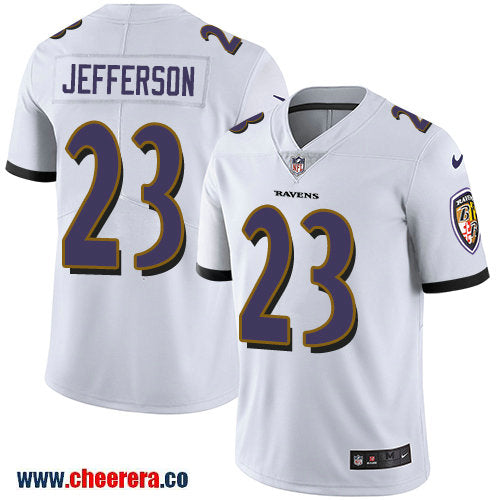 Nike Tony Jefferson Baltimore Ravens white Vapor jersey