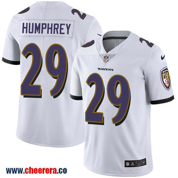 Nike Marlon Humphrey Baltimore Ravens white Vapor jersey