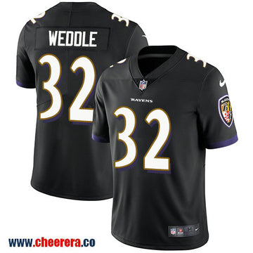 Nike Eric Weddle Baltimore Ravens black Vapor jersey