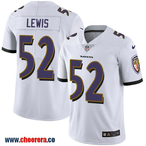 Nike Ray Lewis Baltimore Ravens white Vapor jersey