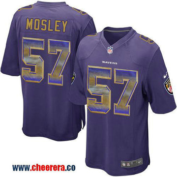 Nike C.J. Mosley Baltimore Ravens purple Limited jersey