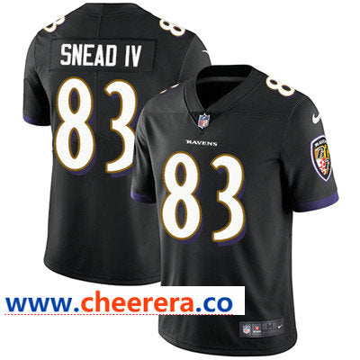 Nike Willie Snead IV Baltimore Ravens black Vapor jersey