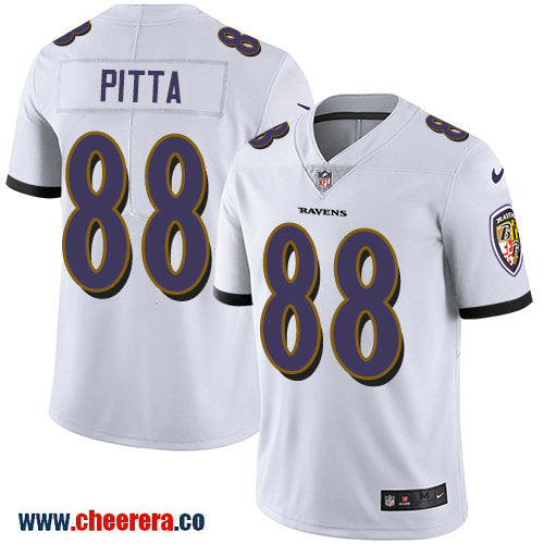 Nike Dennis Pitta Baltimore Ravens white Vapor jersey