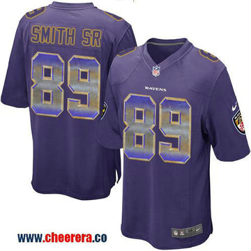 Nike Steve Smith Sr Baltimore Ravens purple Limited jersey