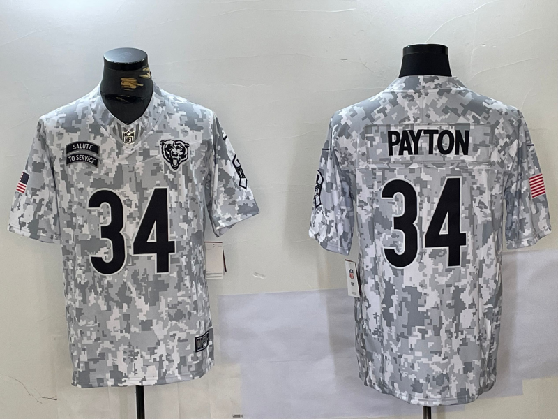 Nike Chicago Bears camo Salute To Service jersey