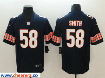 Nike Roquan Smith Chicago Bears navy Vapor jersey