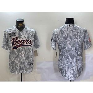 Nike Blank Chicago Bears camo Vapor jersey