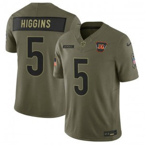 Nike Cincinnati Bengals olive Salute To Service jersey