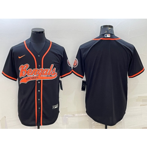 Nike Blank Cincinnati Bengals black Vapor jersey