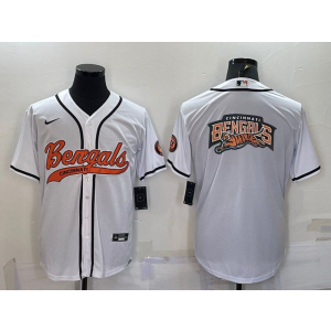 Nike Blank Cincinnati Bengals white Vapor jersey