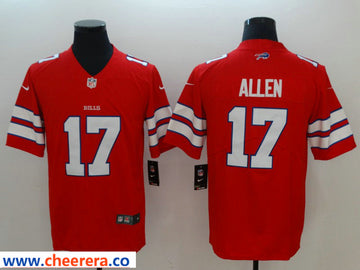 Nike Josh Allen Buffalo Bills red Color Rush jersey