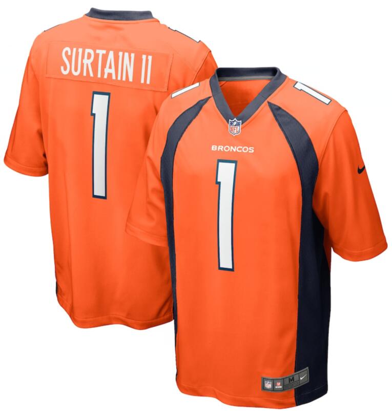 Nike Denver Broncos orange Vapor jersey