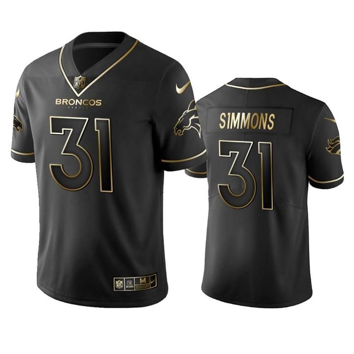 Nike Denver Broncos black Vapor jersey