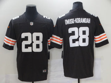 Nike Cleveland Browns brown Vapor jersey