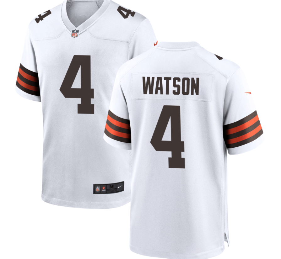 Nike Cleveland Browns white Vapor jersey