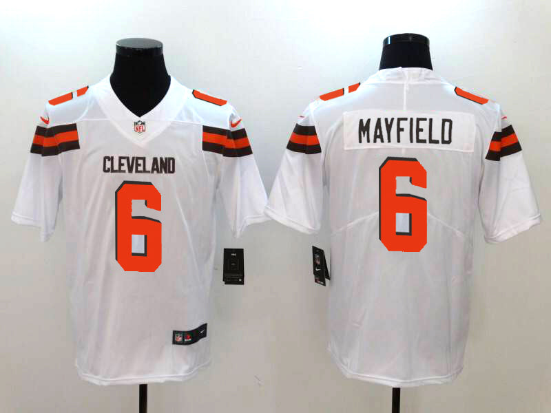 Nike Baker Mayfield Cleveland Browns white Vapor jersey