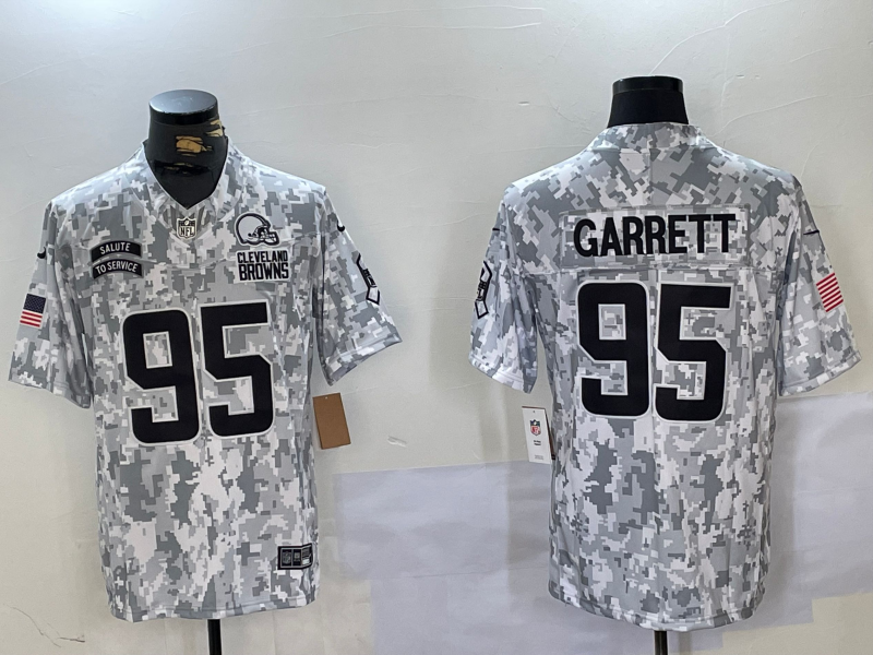 Nike Cleveland Browns camo Salute To Service jersey
