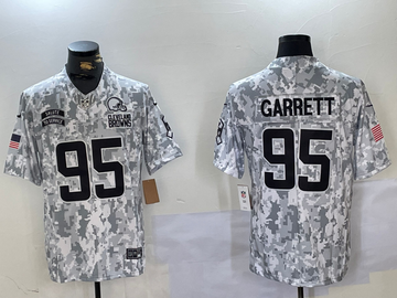 Nike Cleveland Browns camo Salute To Service jersey