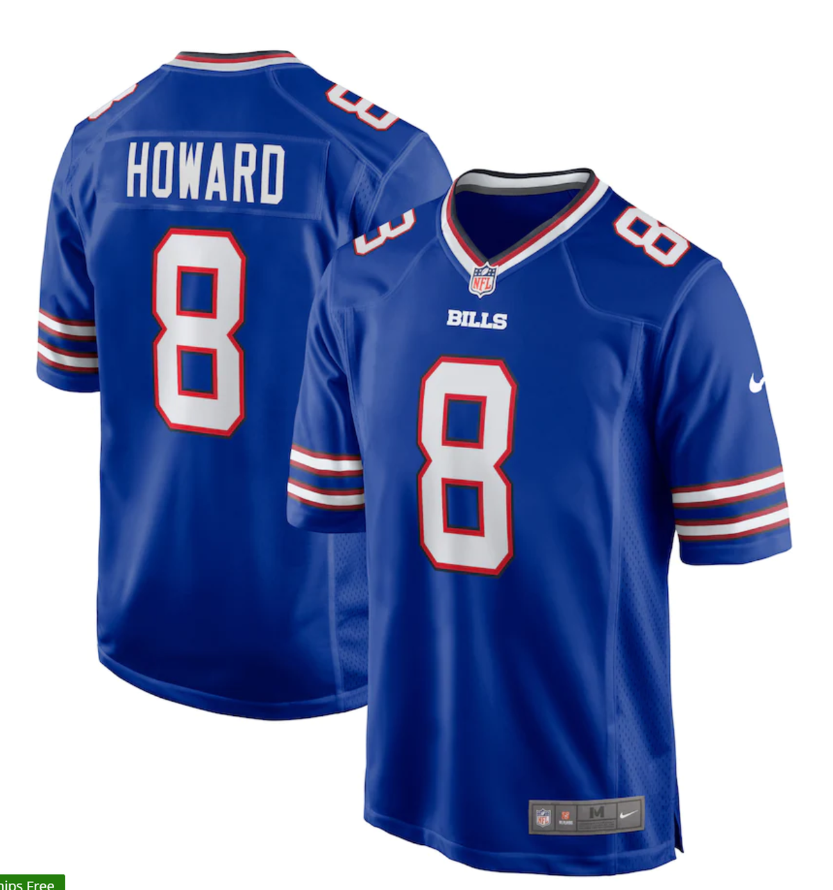 Nike Buffalo Bills royal Vapor jersey