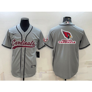 Nike Blank Arizona Cardinals grey Vapor jersey
