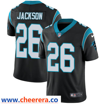 Nike Donte Jackson Carolina Panthers black Vapor jersey