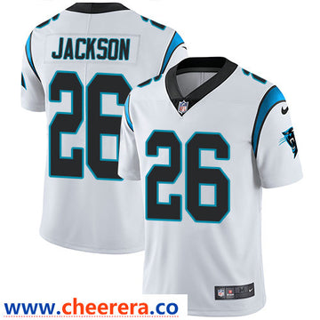 Nike Donte Jackson Carolina Panthers white Vapor jersey