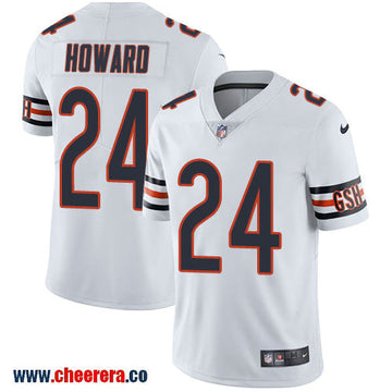 Nike Jordan Howard Chicago Bears white Vapor jersey