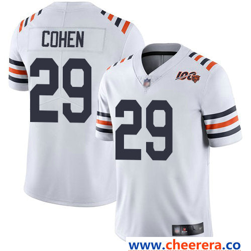 Nike Tarik Cohen Chicago Bears white Vapor jersey
