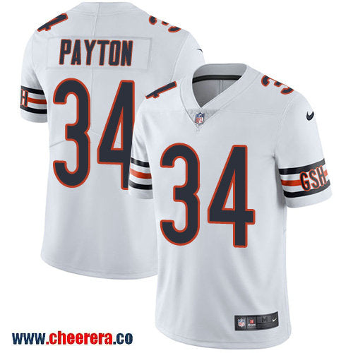 Nike Walter Payton Chicago Bears white Vapor jersey
