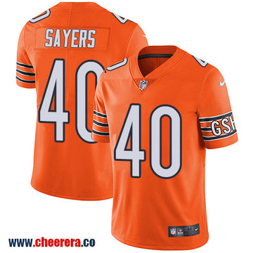 Nike Gale Sayers Chicago Bears orange Limited jersey