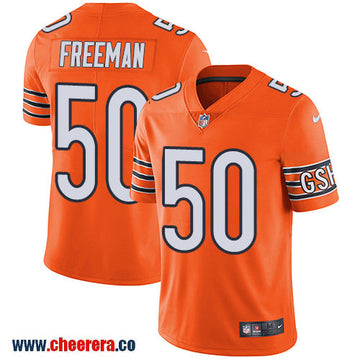 Nike Jerrell Freeman Chicago Bears orange Limited jersey