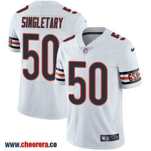 Nike Mike Singletary Chicago Bears white Vapor jersey