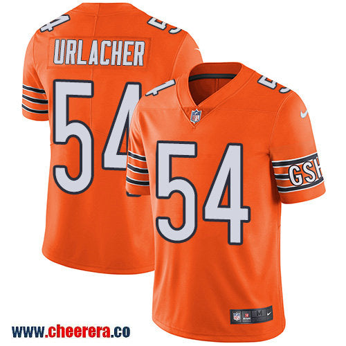 Nike Brian Urlacher Chicago Bears orange Limited jersey