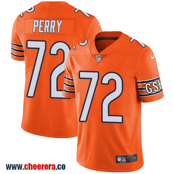 Nike William Perry Chicago Bears orange Limited jersey