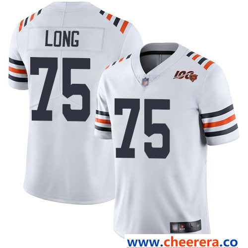 Nike Kyle Long Chicago Bears white Vapor jersey
