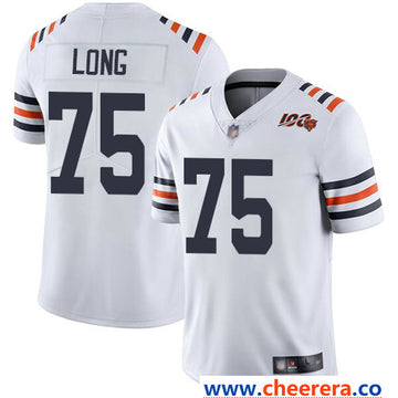 Nike Kyle Long Chicago Bears white Vapor jersey