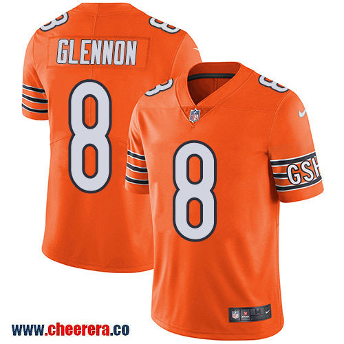 Nike Mike Glennon Chicago Bears orange Limited jersey