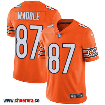 Nike Tom Waddle Chicago Bears orange Limited jersey