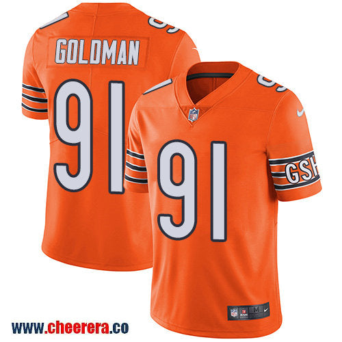 Nike Eddie Goldman Chicago Bears orange Limited jersey