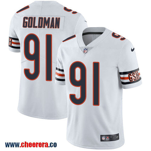 Nike Eddie Goldman Chicago Bears white Vapor jersey