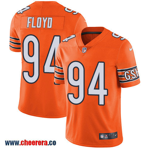 Nike Leonard Floyd Chicago Bears orange Limited jersey