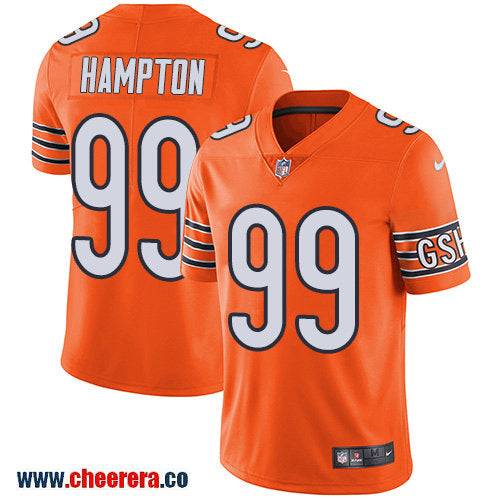 Nike Dan Hampton Chicago Bears orange Limited jersey