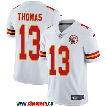 Nike De'Anthony Thomas Kansas City Chiefs white Vapor jersey