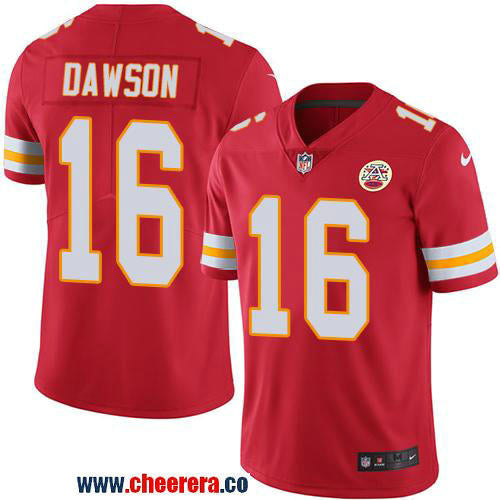 Nike Len Dawson Kansas City Chiefs red Vapor jersey