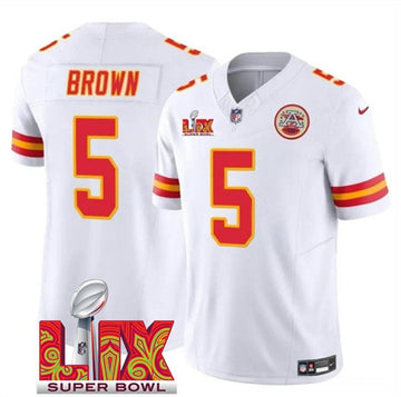 Nike Kansas City Chiefs brown Vapor jersey