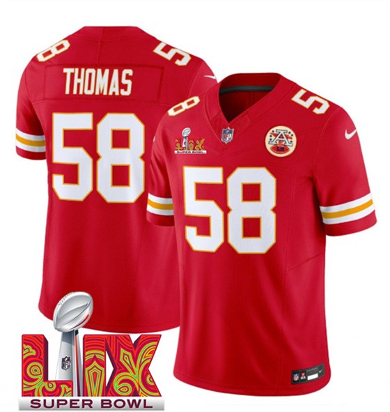 Nike Kansas City Chiefs red Vapor jersey