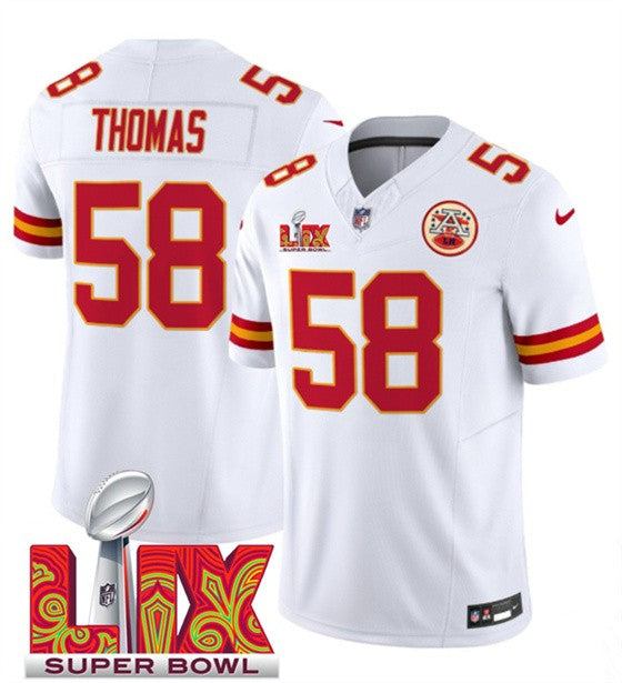 Nike Kansas City Chiefs white Vapor jersey