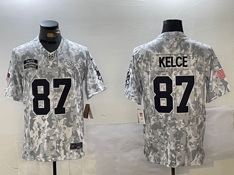 Nike Kansas City Chiefs camo Salute To Service jersey